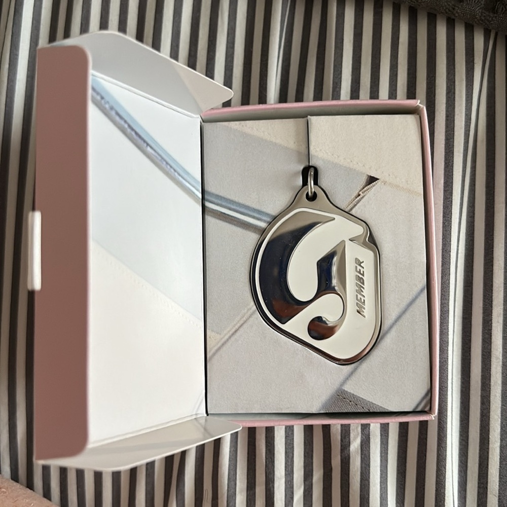 Glossier Members Only Keychain New in Box